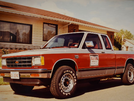 Ketek has always appreciated a good truck. Here’s one of the early ones.