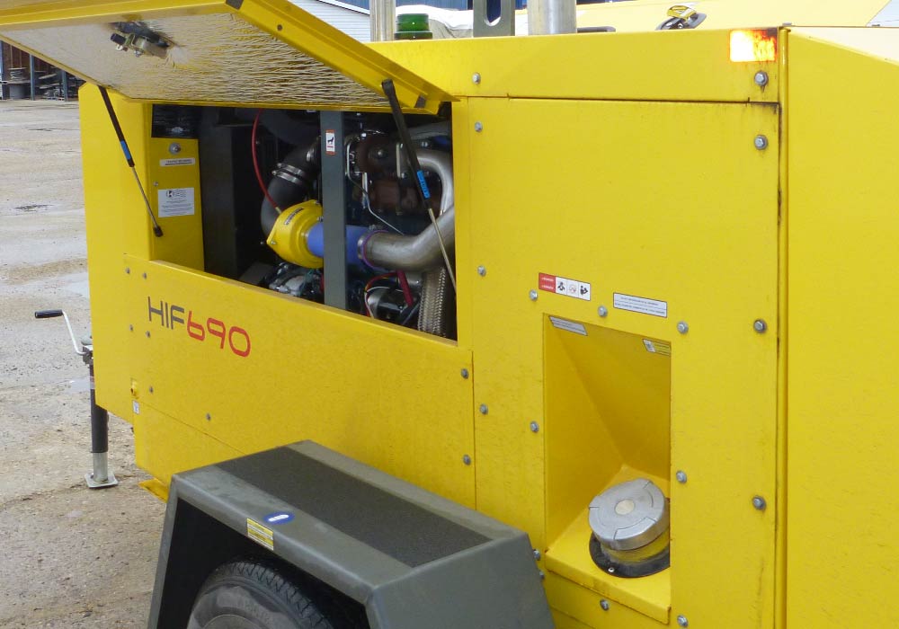 HIF 690 Flameless Indirect-Fired Air Heater - Ketek