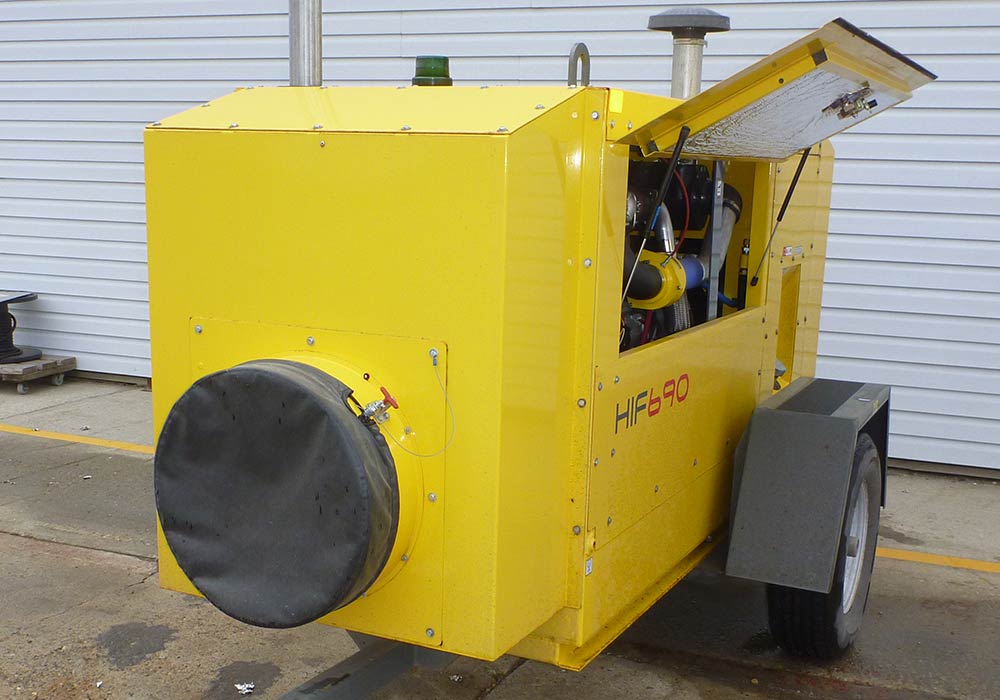 HIF 690 Flameless Indirect-Fired Air Heater - Ketek