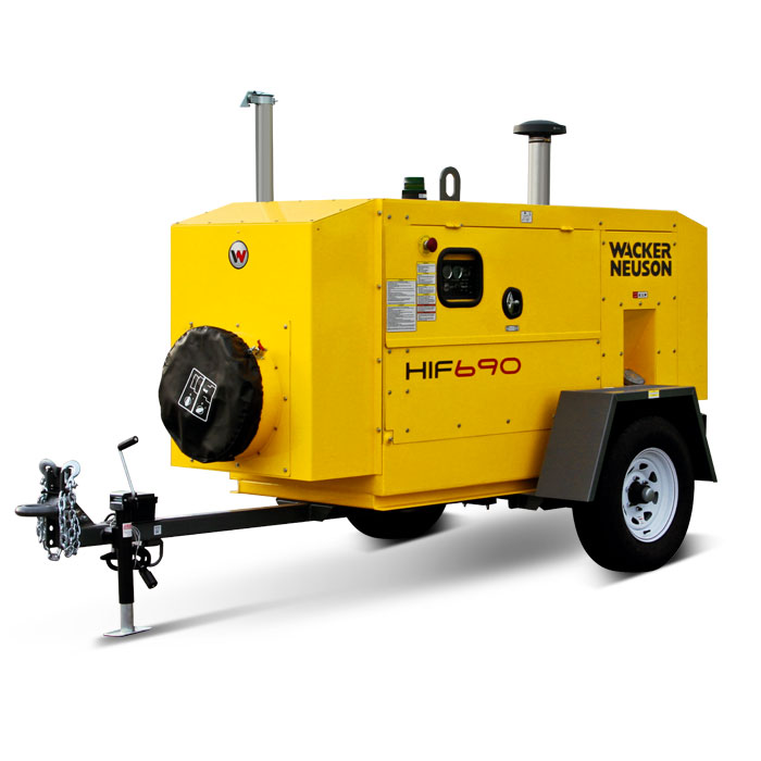 HIF 690 Flameless Indirect-Fired Air Heater For Rent - Ketek